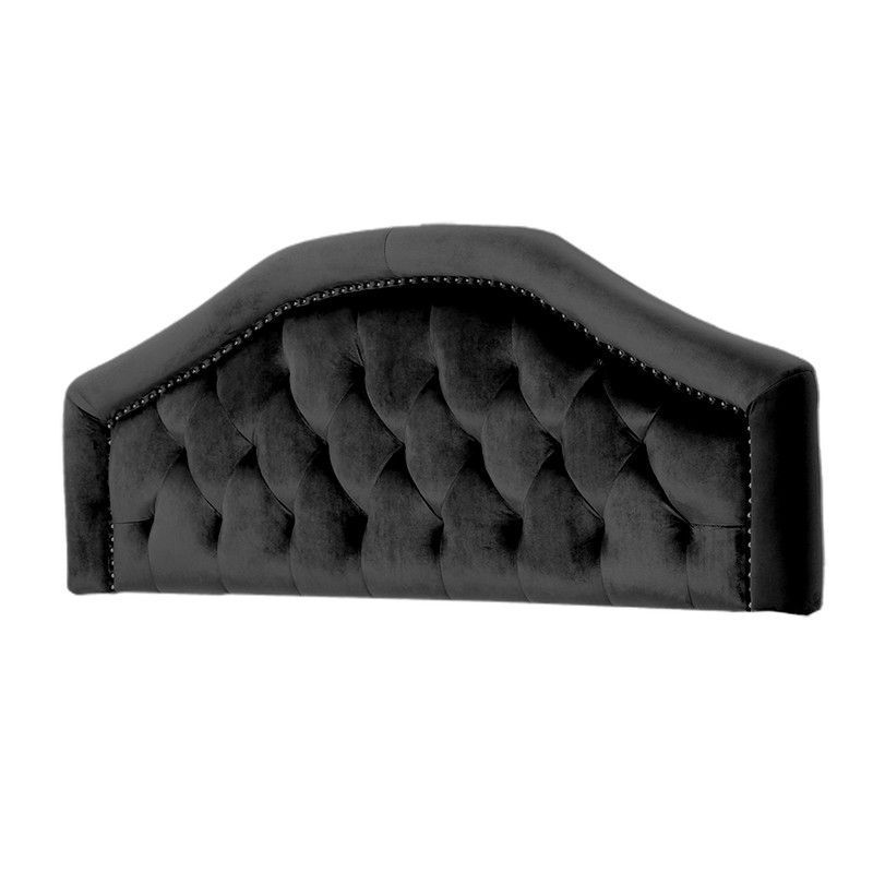 MAVISAC - Cabecera Reina Mavisac Plaza King Color Gris - Tela