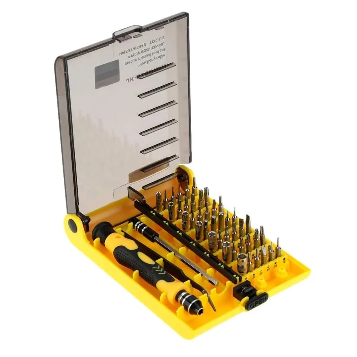 GENERICO - Destornillador perilleros precisión 45 en 1, kit de herramientas