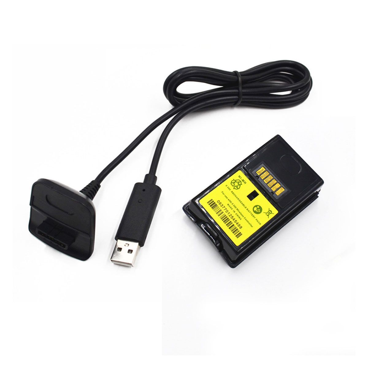 SEISA - Baterias Recargables Para Control Xbox 360 4800 MAH