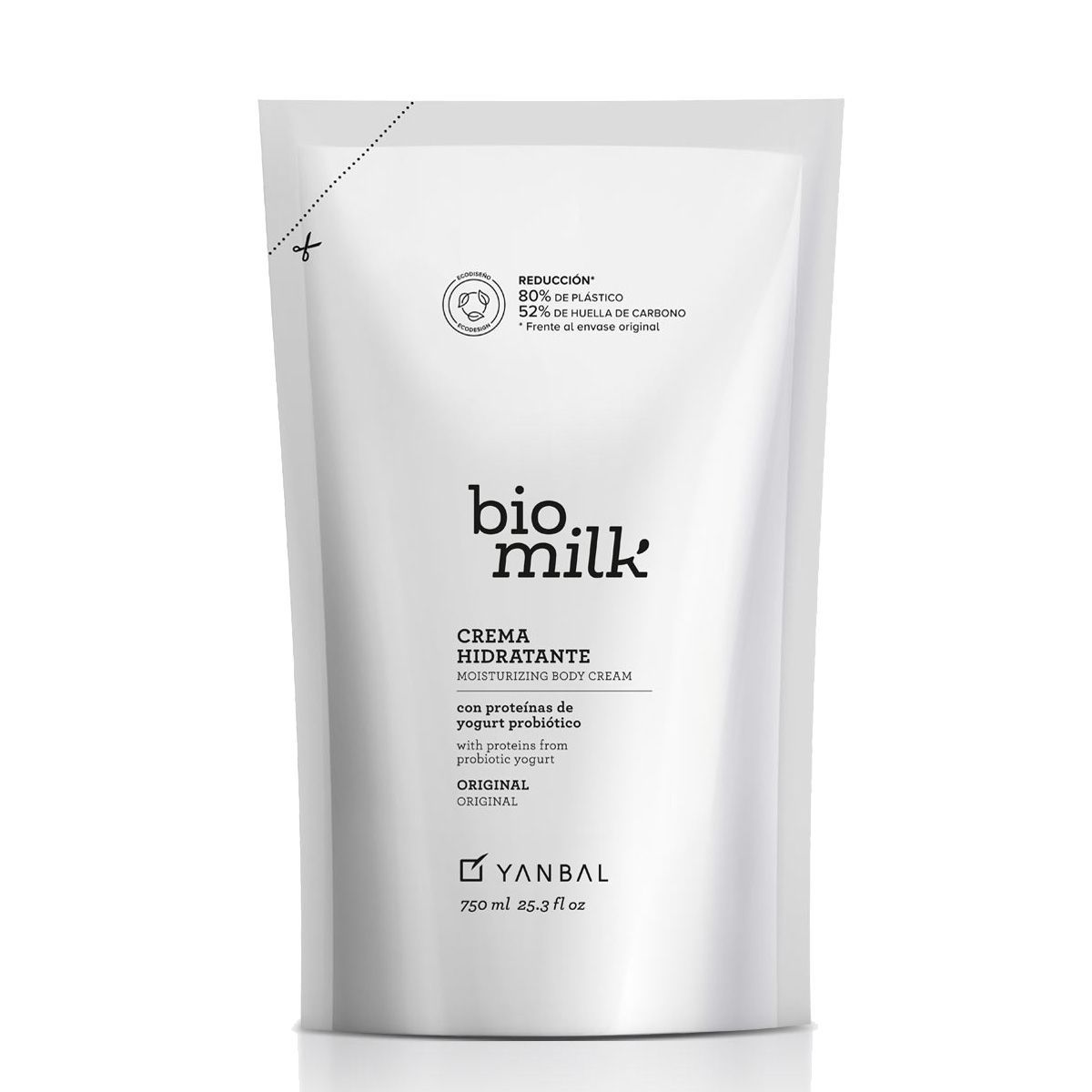 YANBAL - Repuesto Crema Hidratante BioMilk Cuerpo Original YANBAL