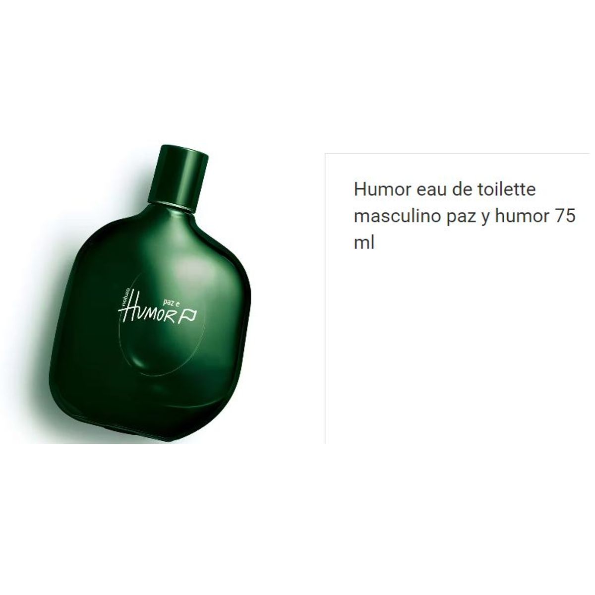 NATURA - Perfume paz y humor Natura Masculino 75 ml