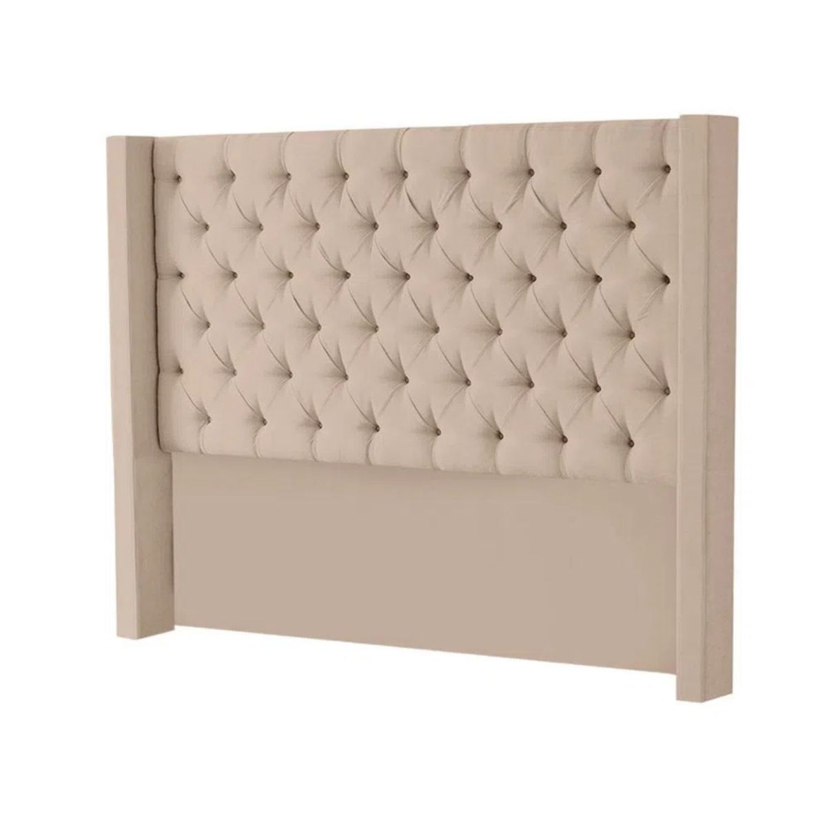 MAVISAC - Cabecera Master Rey Mavisac Plaza Queen Color Beige - Ultracuero