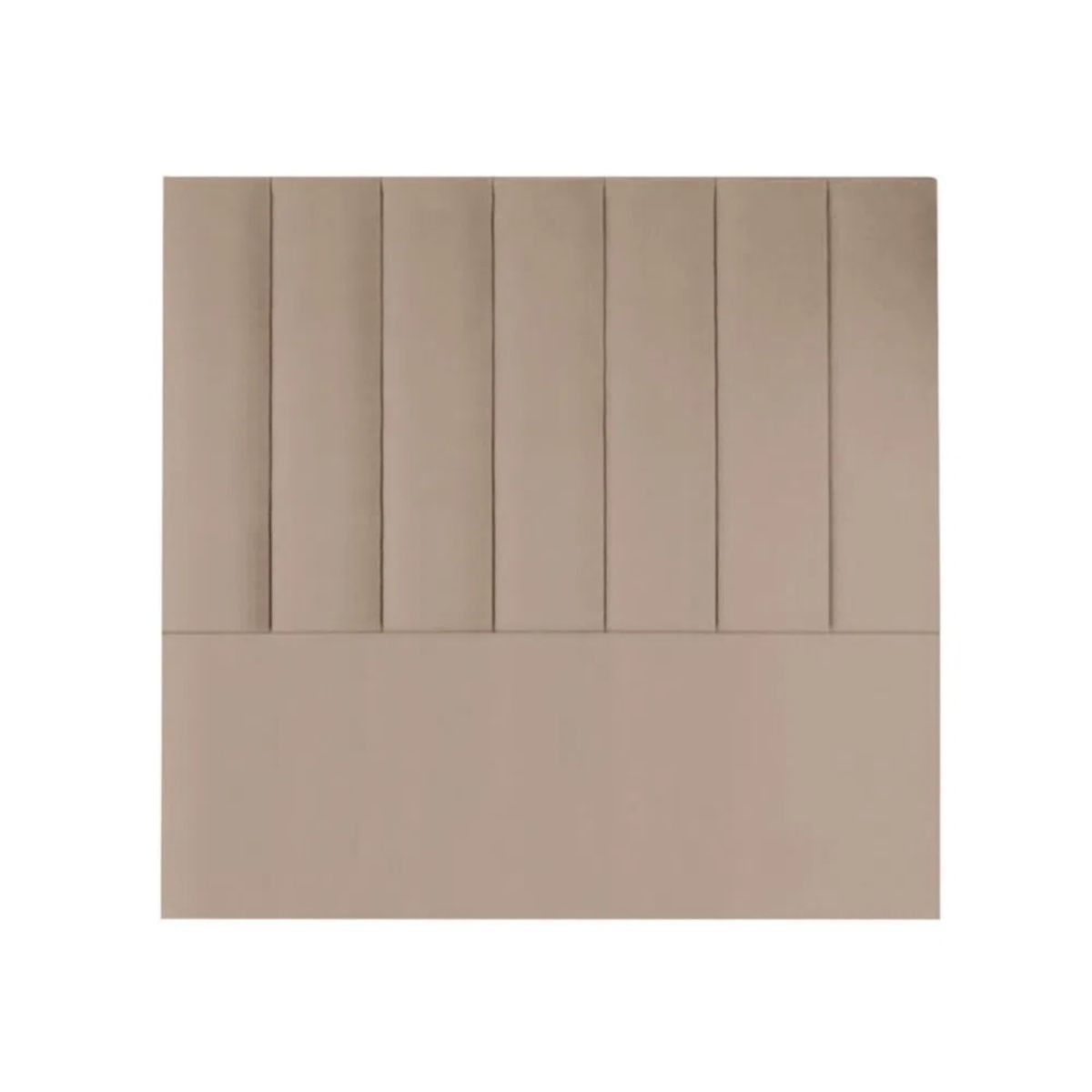 MAVISAC - Cabecera Tosco Mavisac Plaza Queen Color Beige - Ultracuero
