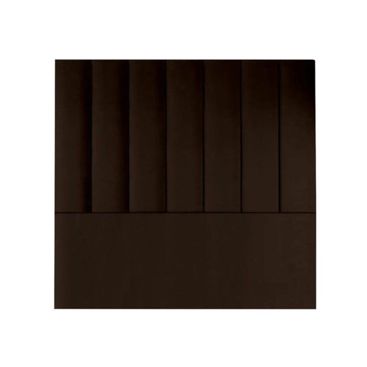 MAVISAC - Cabecera Tosco Mavisac Plaza Queen Color Chocolate - Ultracuero