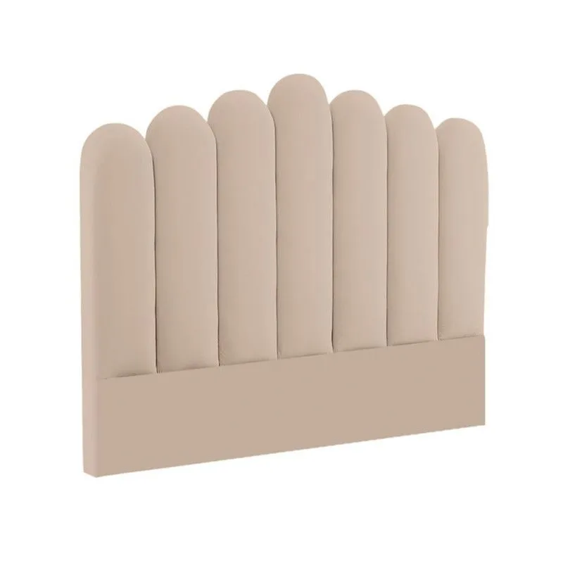 MAVISAC - Cabecera Tov Forniture Mavisac Plaza King Color Beige - Tela