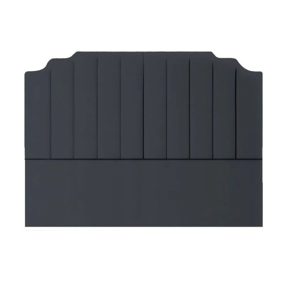 MAVISAC - Cabecera 24KF Mavisac Plaza Queen Color Plomo - Tela