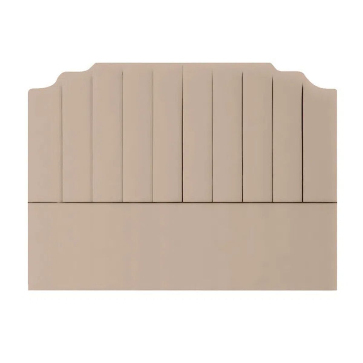 MAVISAC - Cabecera 24KF Mavisac Plaza Queen Color Beige - Ultracuero