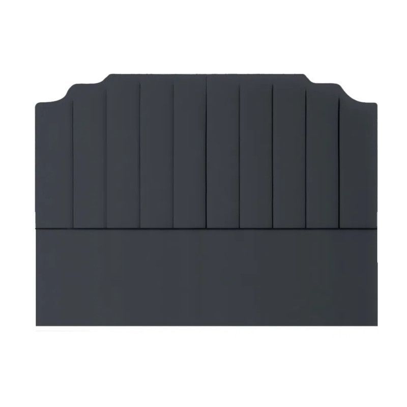 MAVISAC - Cabecera 24KF Mavisac Plaza Queen Color Gris - Ultracuero