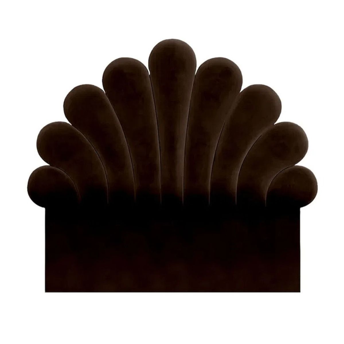 MAVISAC - Cabecera Emily Mavisac Plaza Queen Color Chocolate - Tela