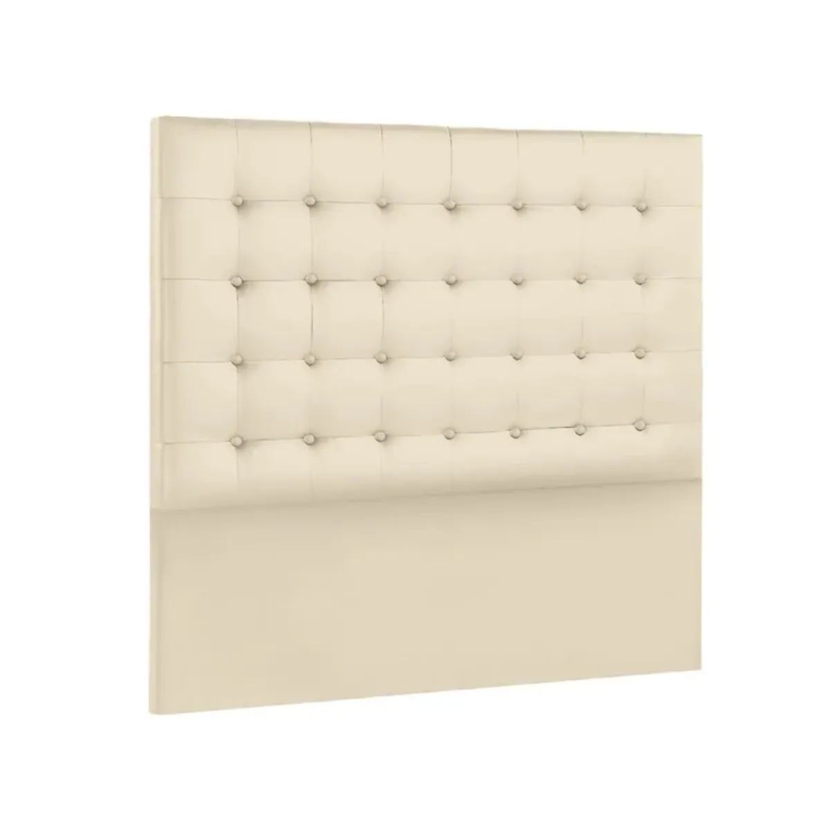 MAVISAC - Cabecera Hades Mavisac Plaza Queen Color Marfil - Tela