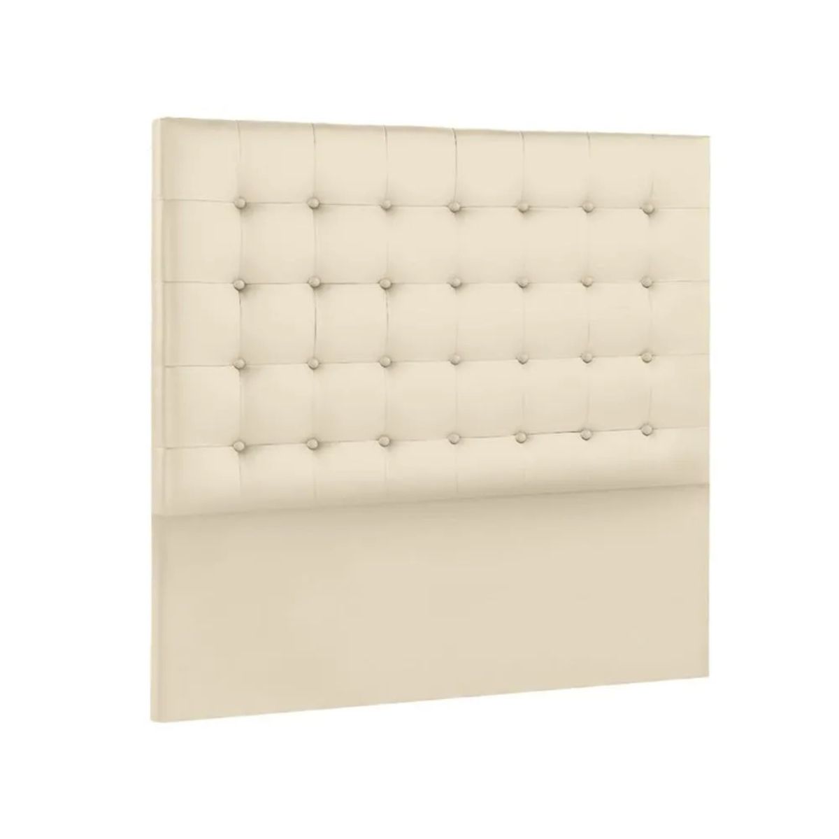 MAVISAC - Cabecera Hades Mavisac Plaza Queen Color Marfil - Tela