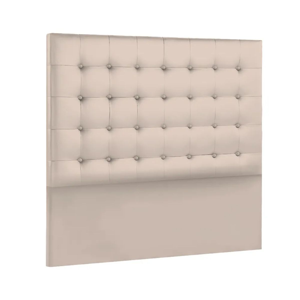MAVISAC - Cabecera Hades Mavisac Plaza Queen Color Beige - Ultracuero