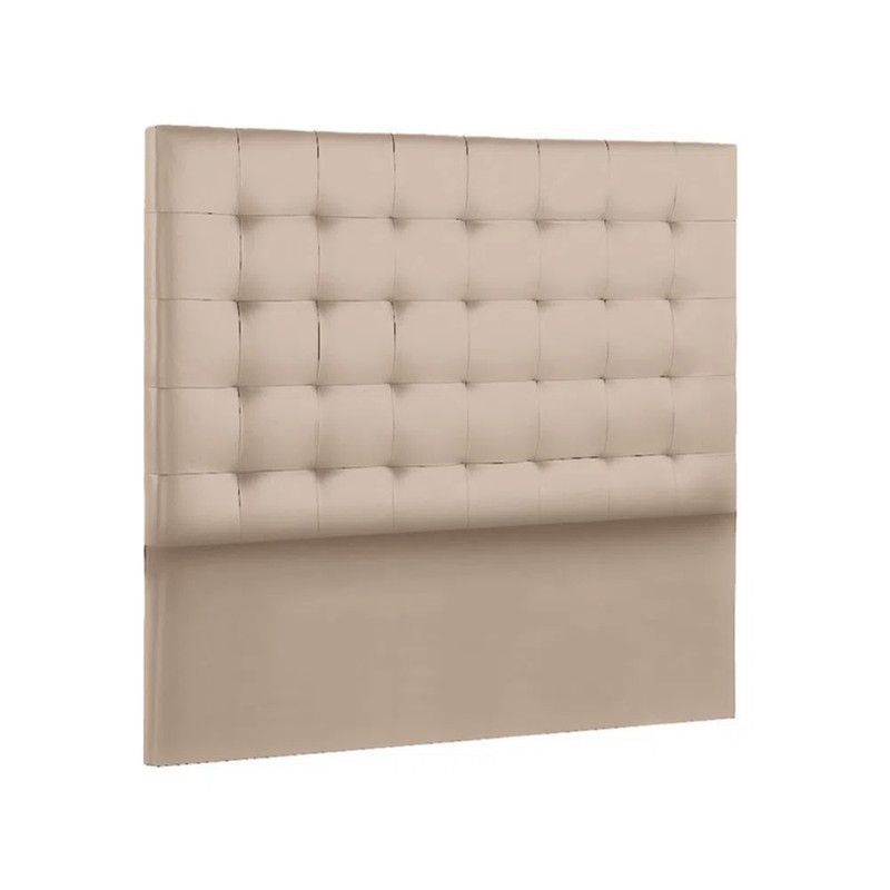 MAVISAC - Cabecera Atenas Mavisac Dos Plazas Color Beige - Ultracuero