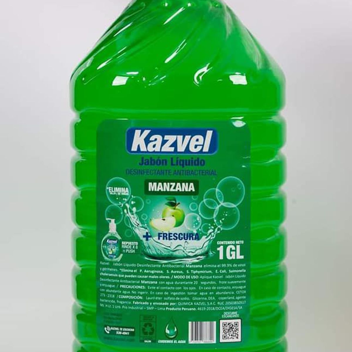 GENERICO - JABÓN LÍQUIDO AROMA MANZANA KAZVEL