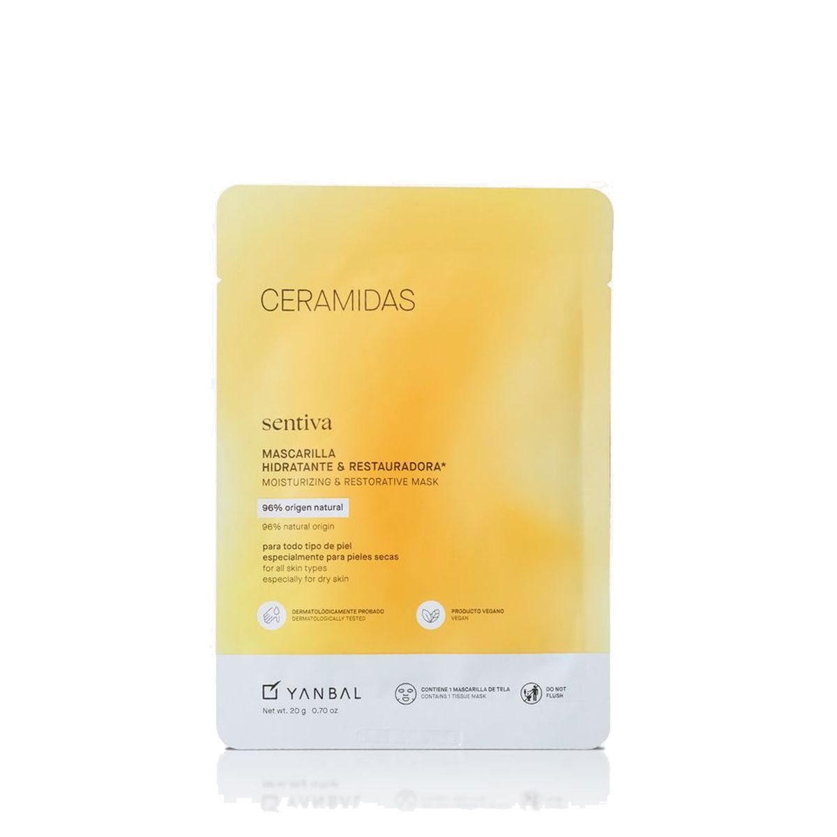 YANBAL - Mascarilla Hidratante y Restauradora Sentiva Ceramidas