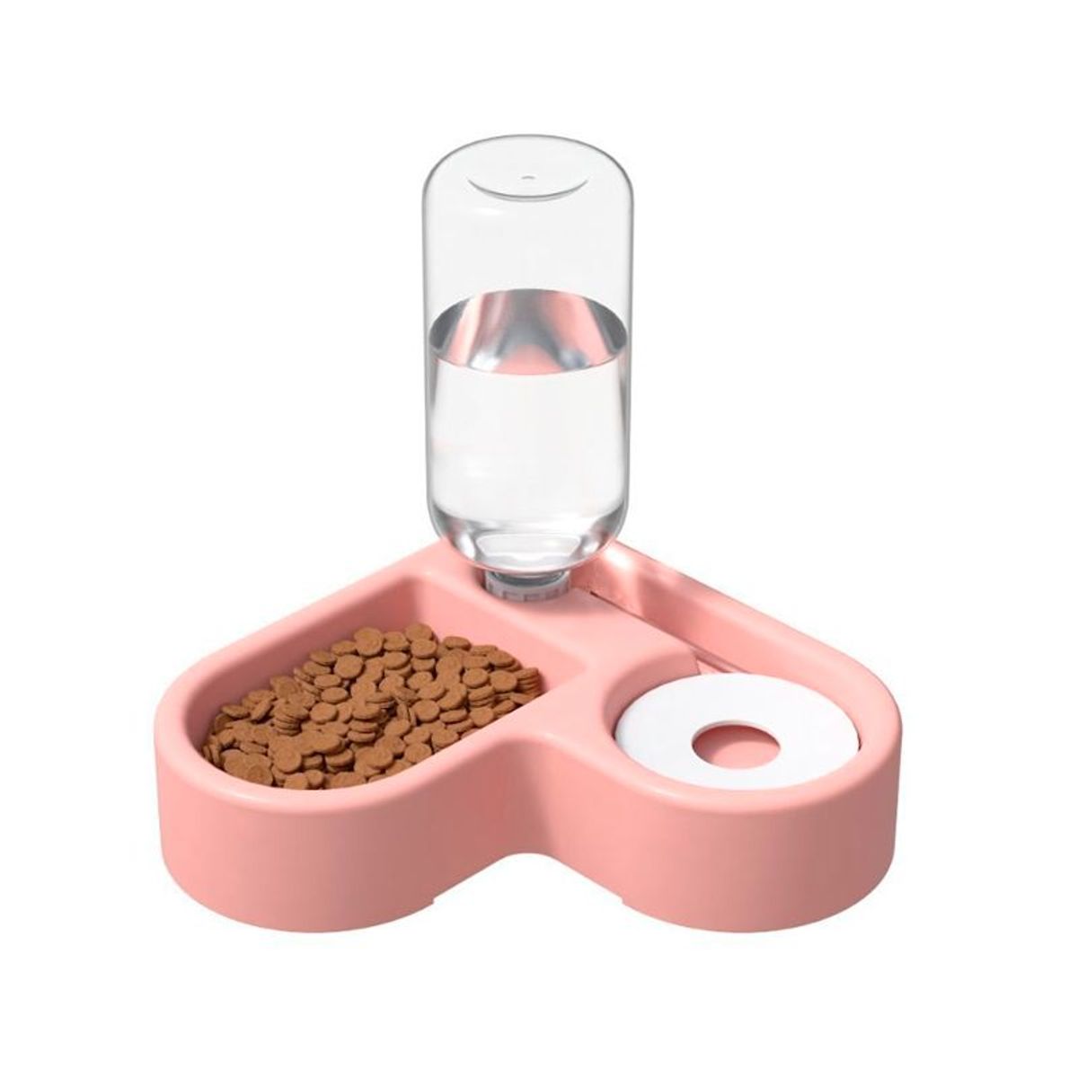 OEM - Plato Comedero y Bebedero Perros Gatos  - Melón