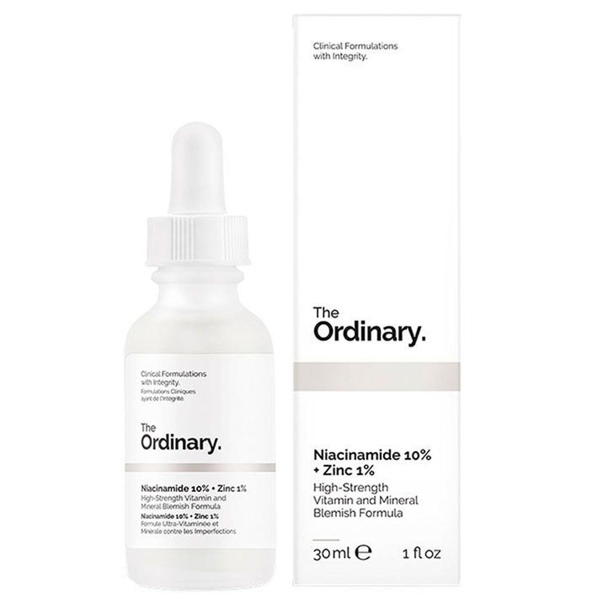 THE ORDINARY - Serum de Niacinamide 10 % + Zinc 1 % - The Ordinary 30ml