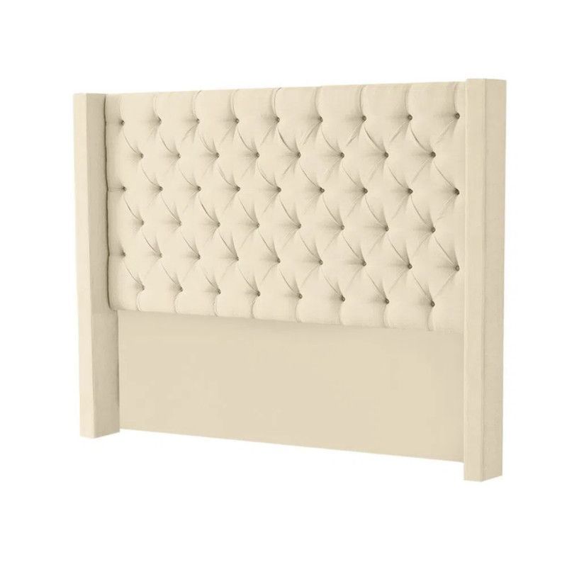 MAVISAC - Cabecera Master Rey Mavisac Plaza Y Media Color Marfil - Tela