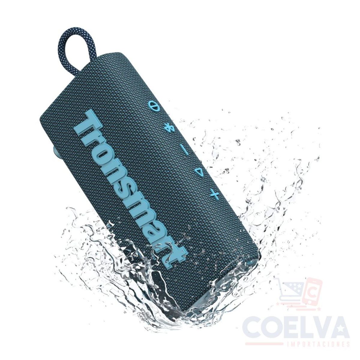 TRONSMART - Tronsmart Trip Parlante Portátil Bluetooth 5.3 IPX7 - Azul