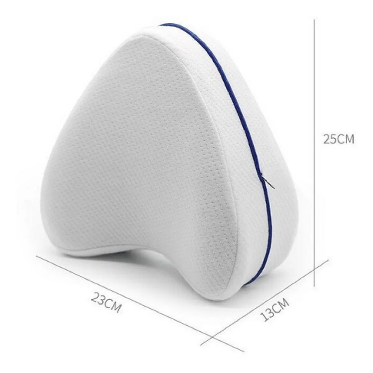 GENERICO - 2 almohadas ergonómicas viscoelástica para las piernas y rodillas