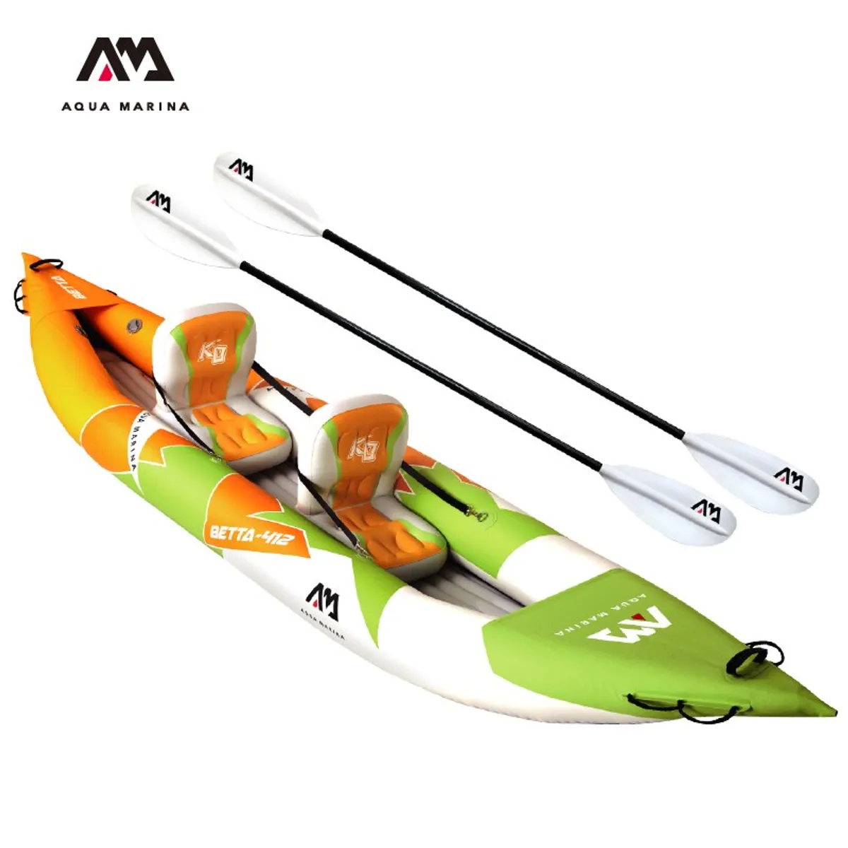 AQUAMARINA - Kayak Inflable Betta 2 Personas