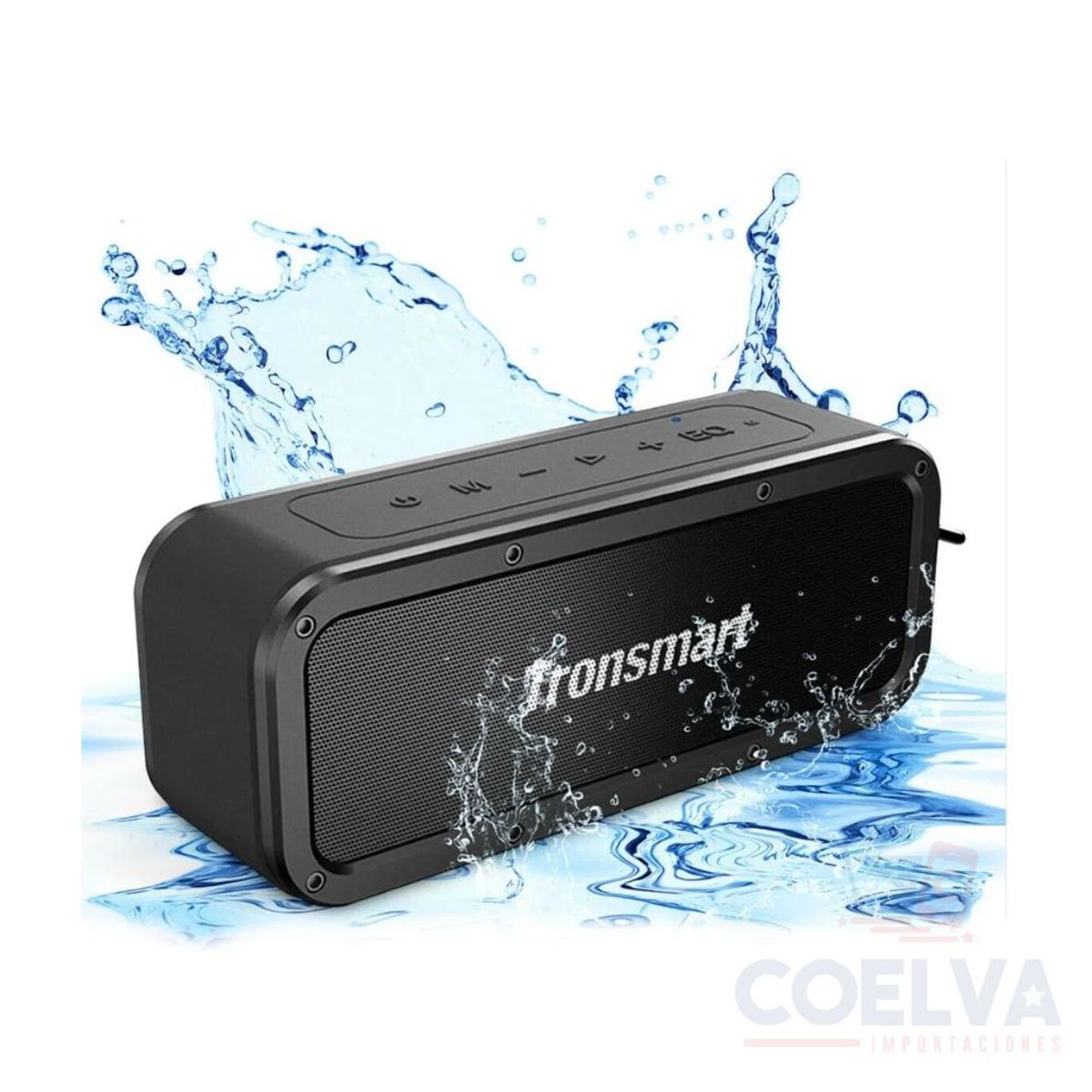 TRONSMART - Tronsmart Element Force Plus Parlante Portátil Bluetooth 40 W - Negro