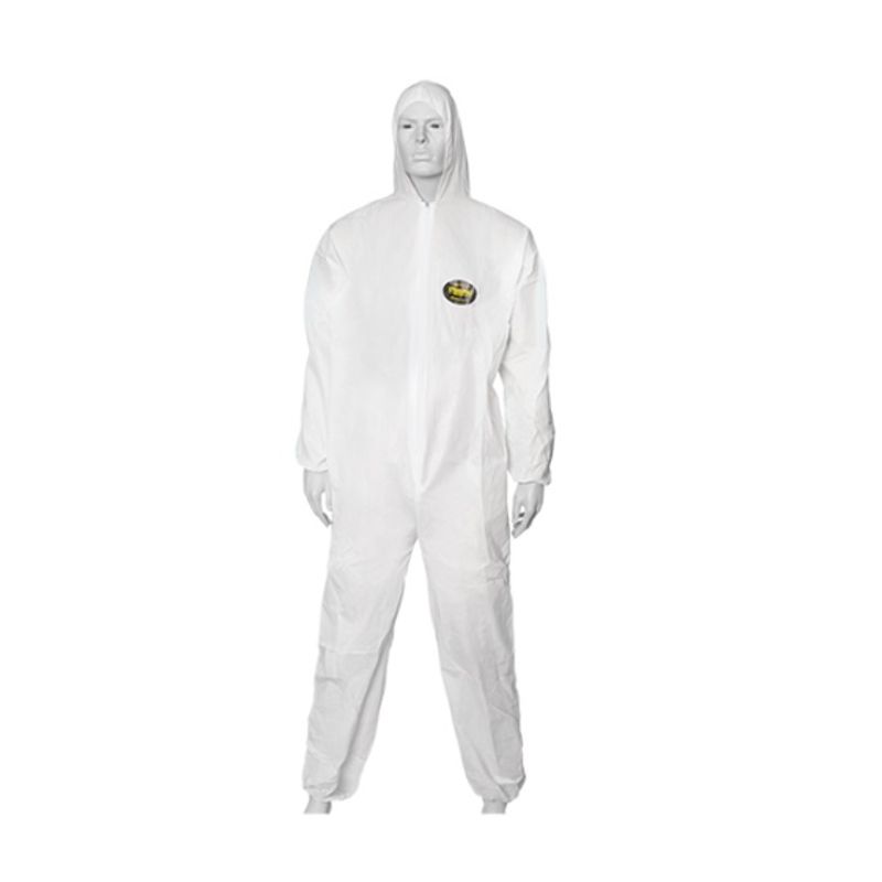 STEEL PRO - MAMELUCO TRAJE TYVEK DESCARTABLE T-L -  PACK x 10und