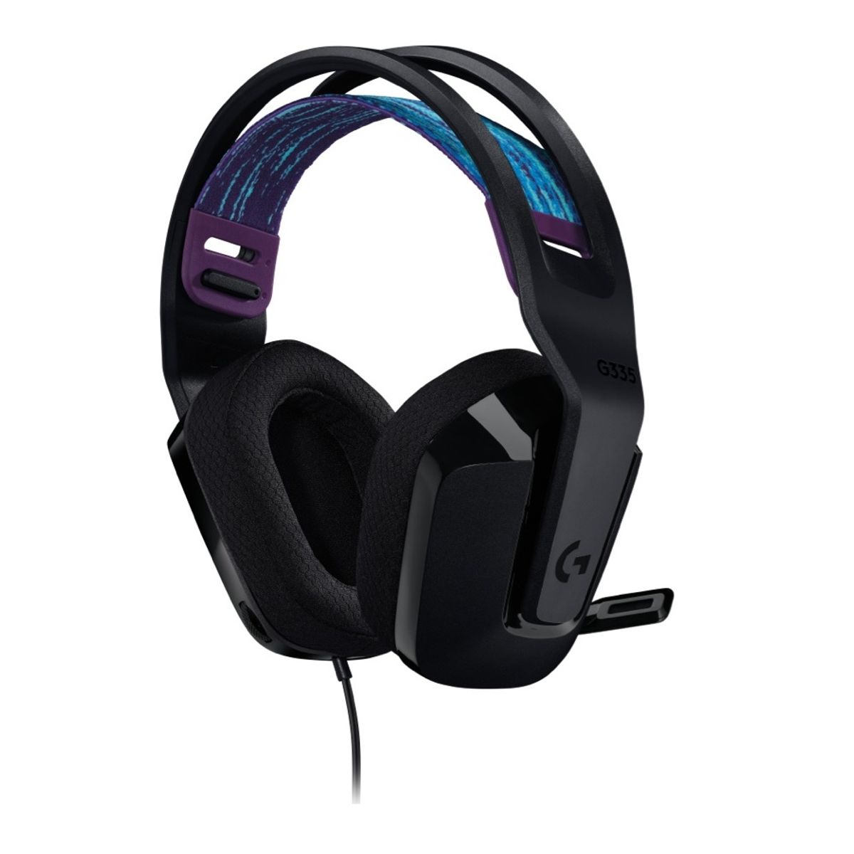 LOGITECH - Audifonos gamer Logitech G335 con microfono cableado negro 981-000977