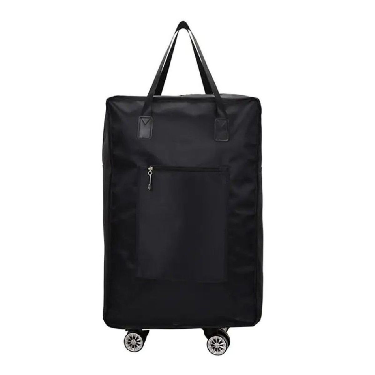 GENERICO - Makeway - Bolsa de viaje con ruedas de gran capacidad - Negro