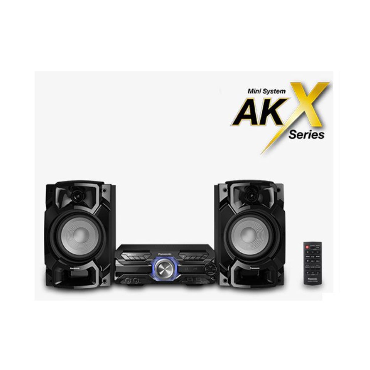 PANASONIC - Equipo de Sonido Panasonic SC-AKX520PSK Bluetooth 650 Watts RMS Negro