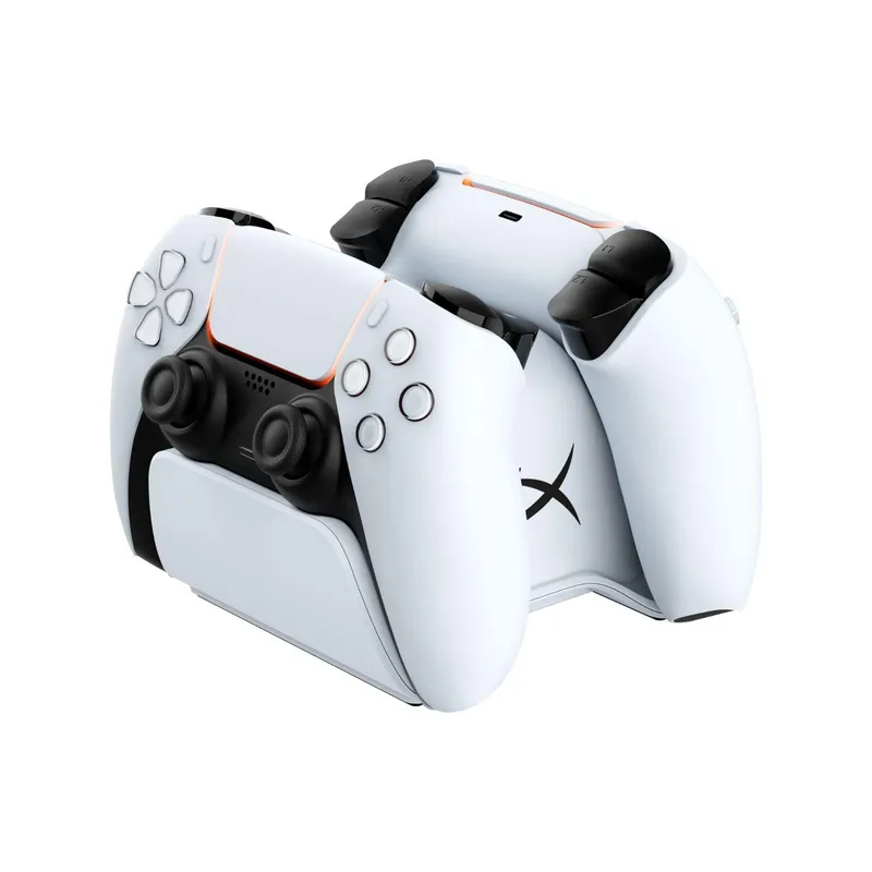 HYPERX - Cargador HyperX Charger Charplay Duo PS5 - Blanco