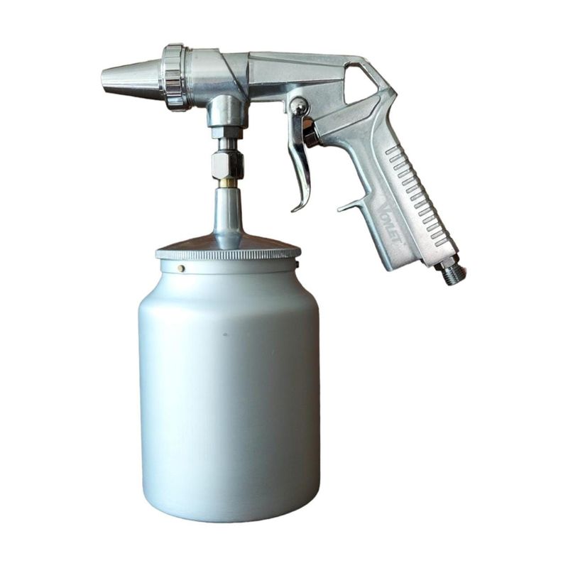 VOYLET - PISTOLA PARA ARENADO CON VASO ALUMINIO