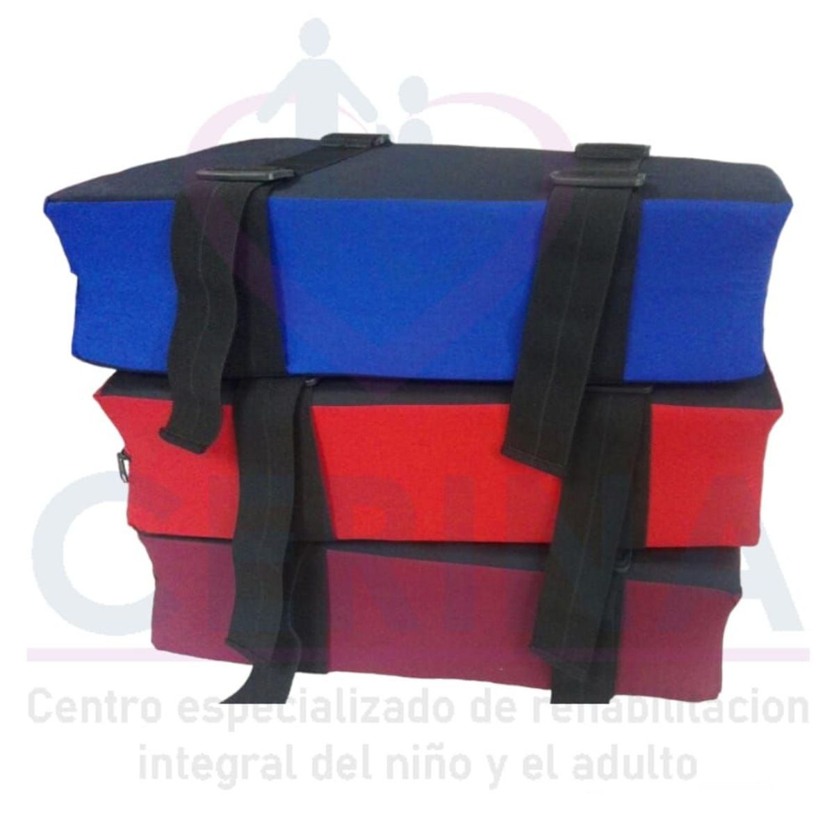 GENERICO - Cojin Separador de piernas Abductor de Cadera Azul Talla L