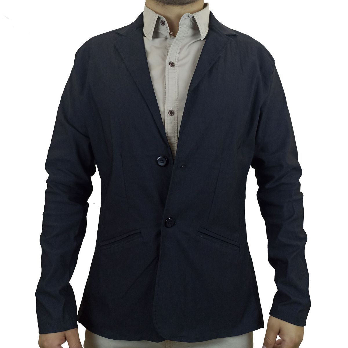 GENERICO - Blazer Hombre Denz - Negro