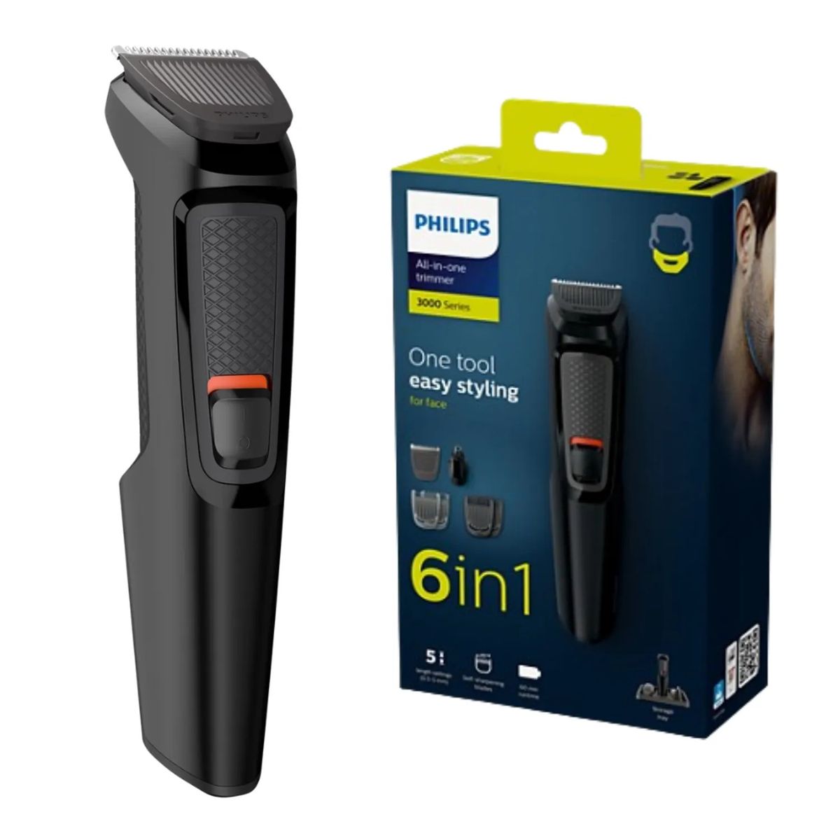 PHILIPS - Recortador Multigroom 6 en 1 MG3711/15
