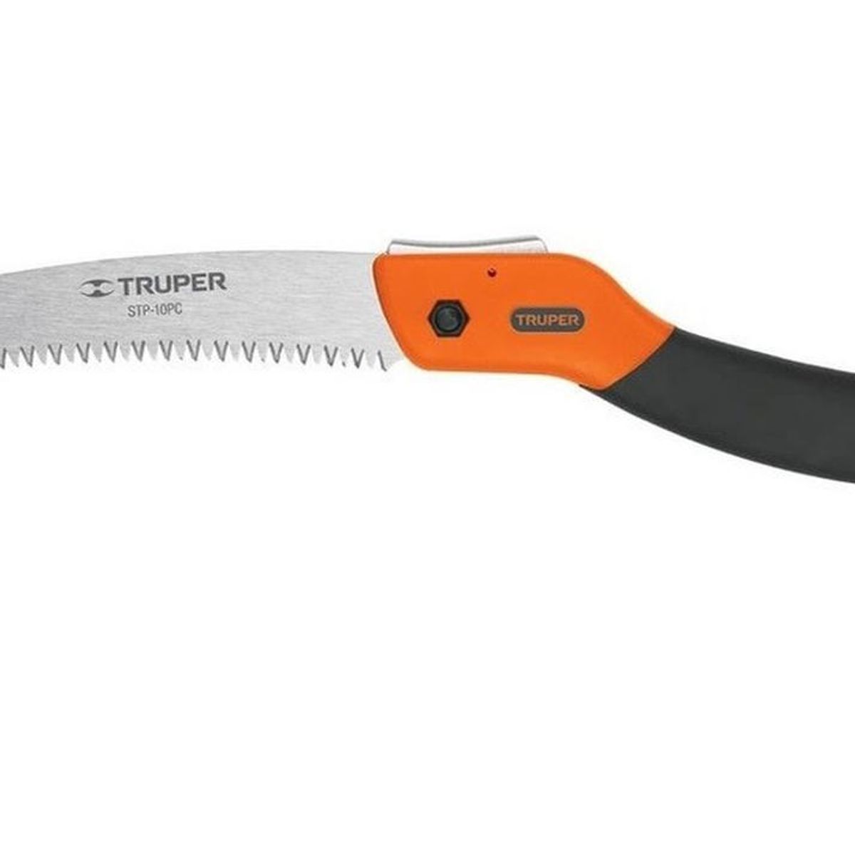 Truper - Serrucho plegable hoja curva 10 mango plastico truper