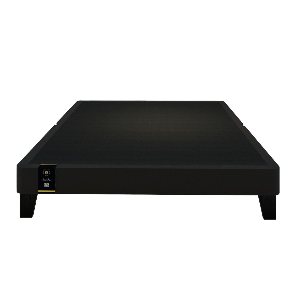 BARAKA HOME - Base De Cama Europea Carintia Queen Europea 1.60 x 2.00 - Chocolate