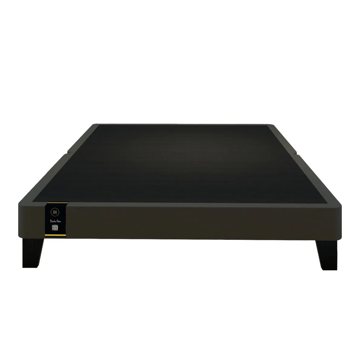 BARAKA HOME - Base De Cama Carintia Queen Europeo 1.60 x 2.00 -Chocolate Claro