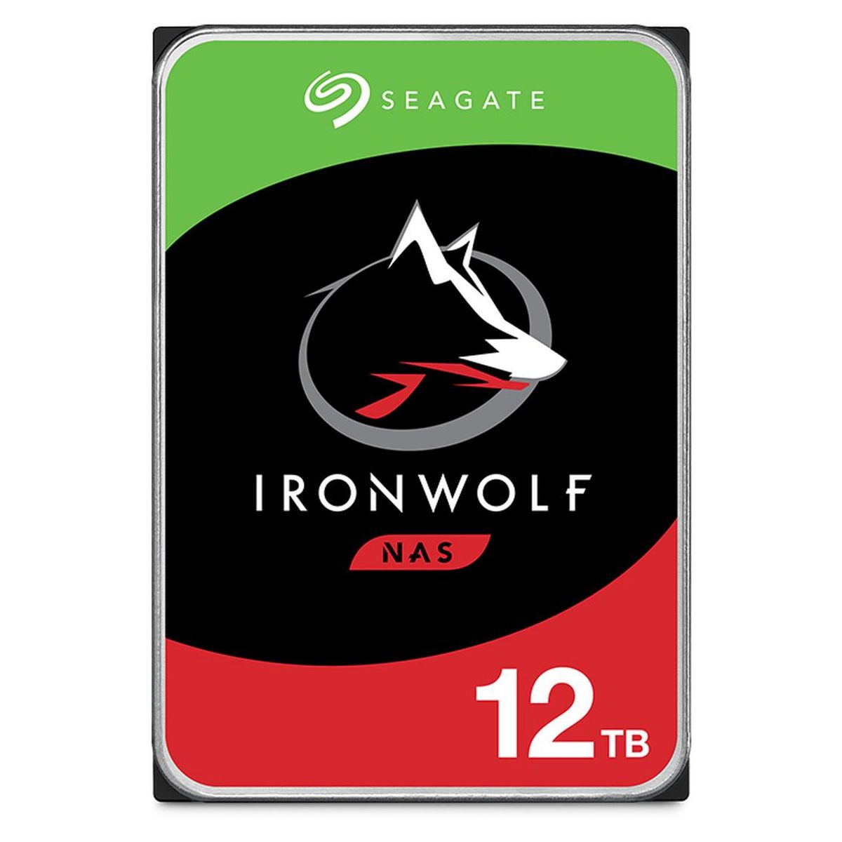 SEAGATE - Disco Duro NAS Interno Seagate IronWolf 3.5" 12TB