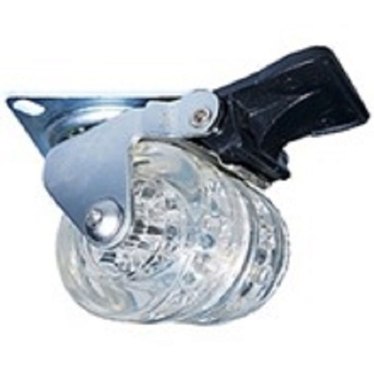 SERRATURE - GARRUCHA DOBLE FRENO TRANSP 50MM CARGA 70KG