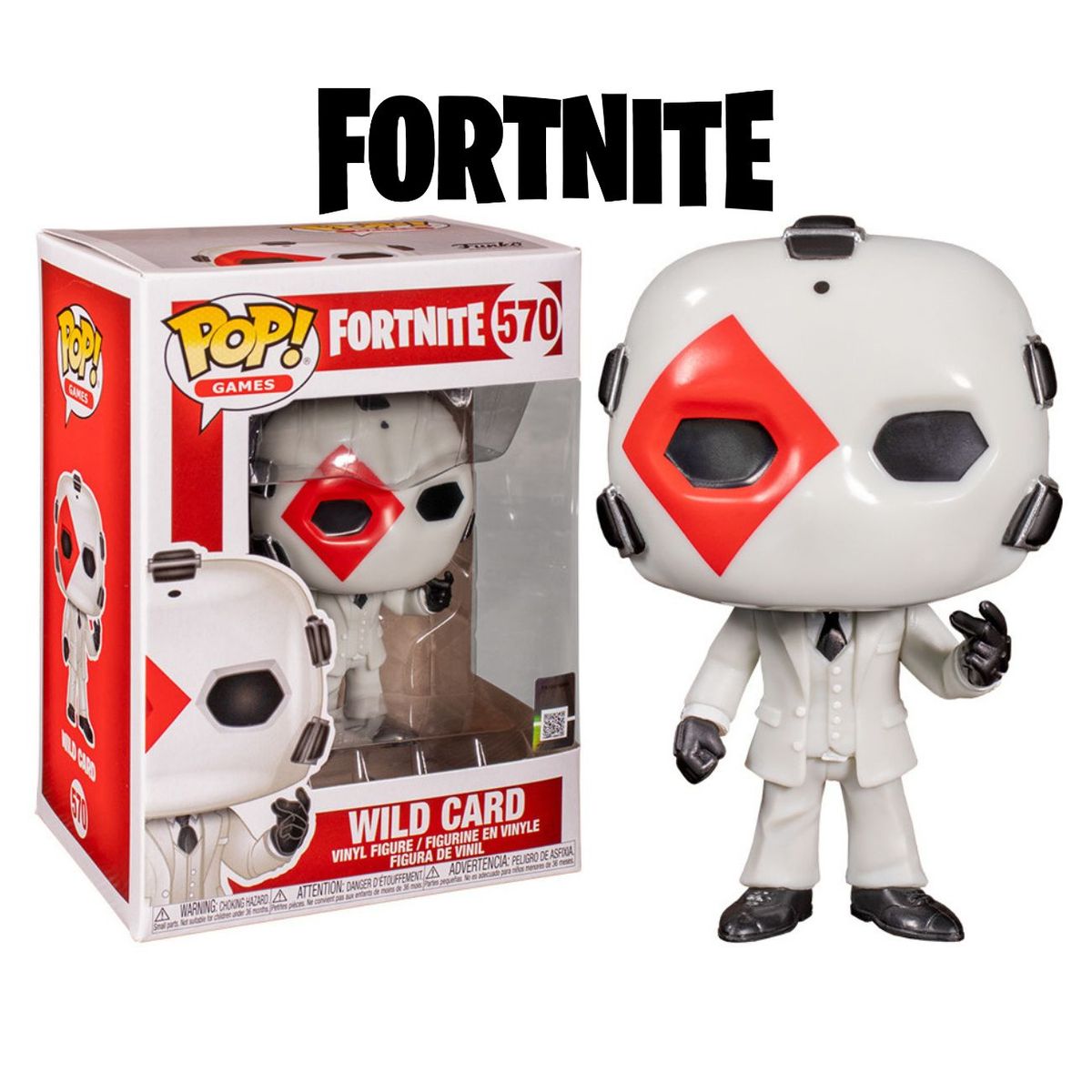 FUNKO - Funko pop Wild Card DIAMOND - Games FORTNITE