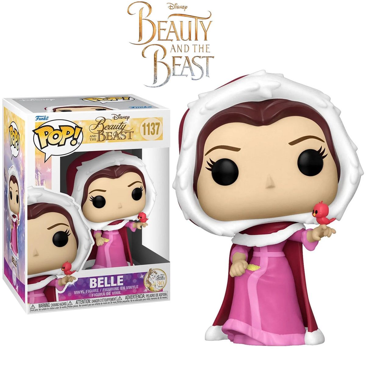 FUNKO - Funko Pop Winter Belle Bella - Disney La Bella y La Bestia