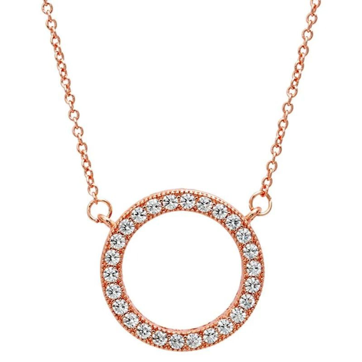 GENERICO - Pack de Joyas Circular Collar y Aretes - Genieka_.