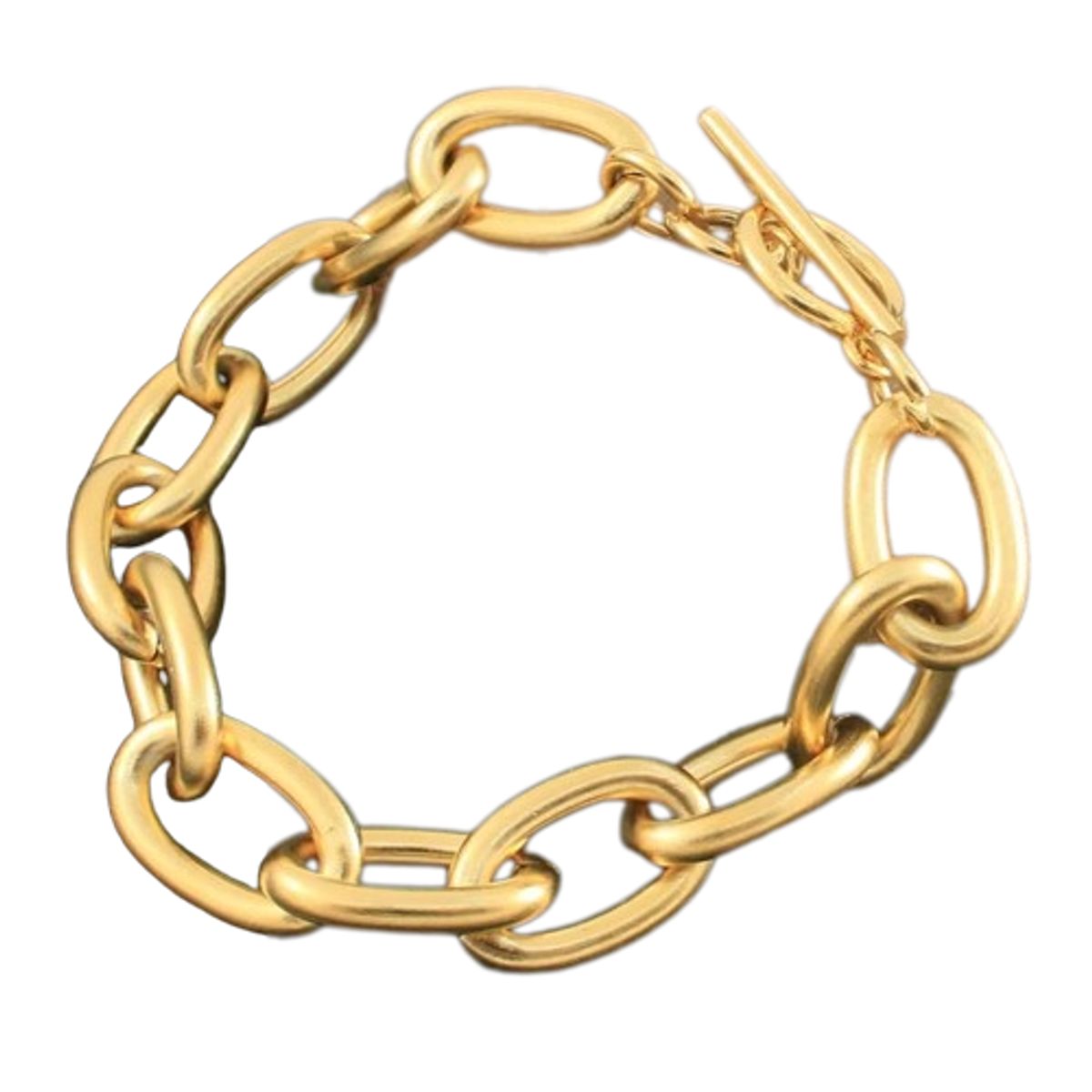 AFRODITA - Pulsera Dorada para Mujer Bañado en Oro Modelo Freya