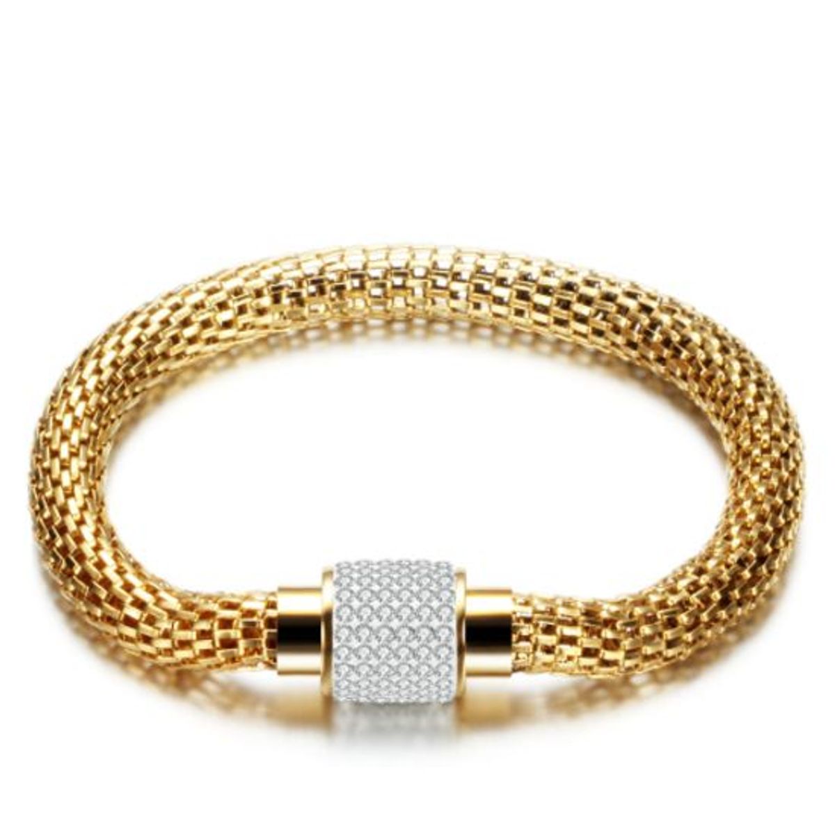 GENERICO - Pulsera para Mujer con Micro Circones Modelo Star