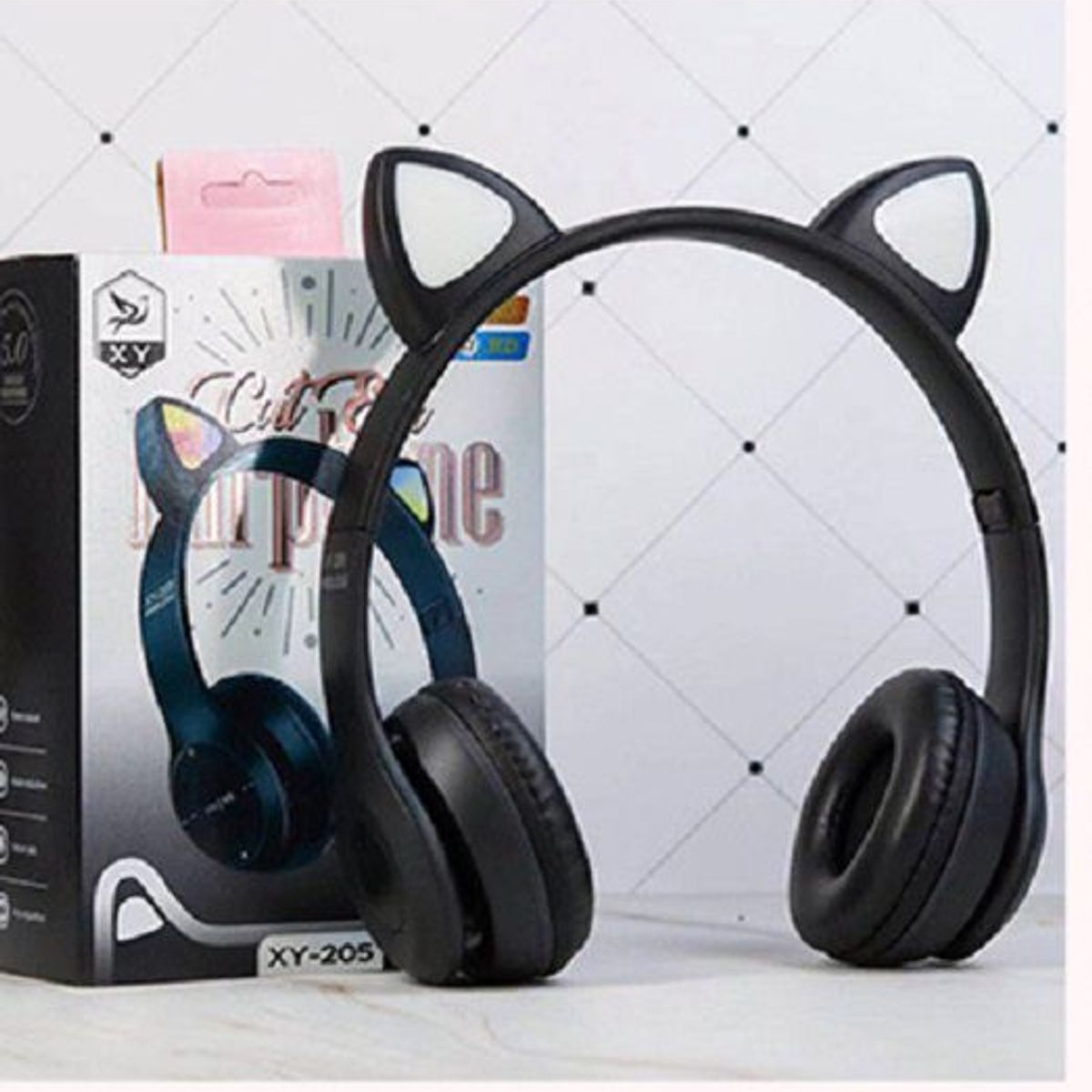 OEM - Auriculares inalámbricos Bluetooth con Orejas de Gato - Niños y Niñas
