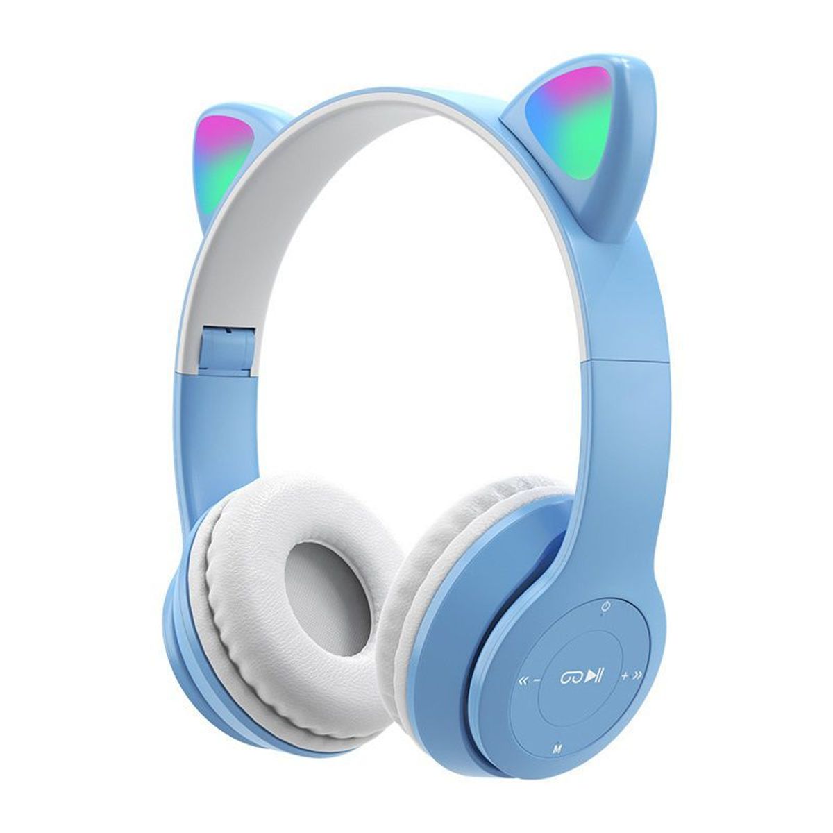 OEM - Auriculares inalámbricos Bluetooth con Orejas de Gato - Niños y Niñas
