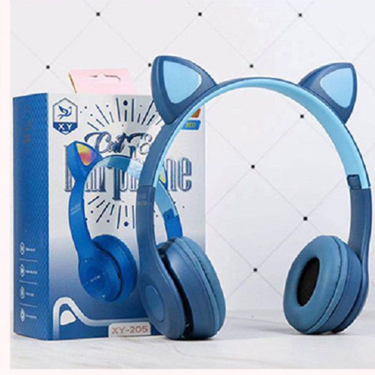 OEM - Auriculares inalámbricos Bluetooth con Orejas de Gato - Niños y Niñas