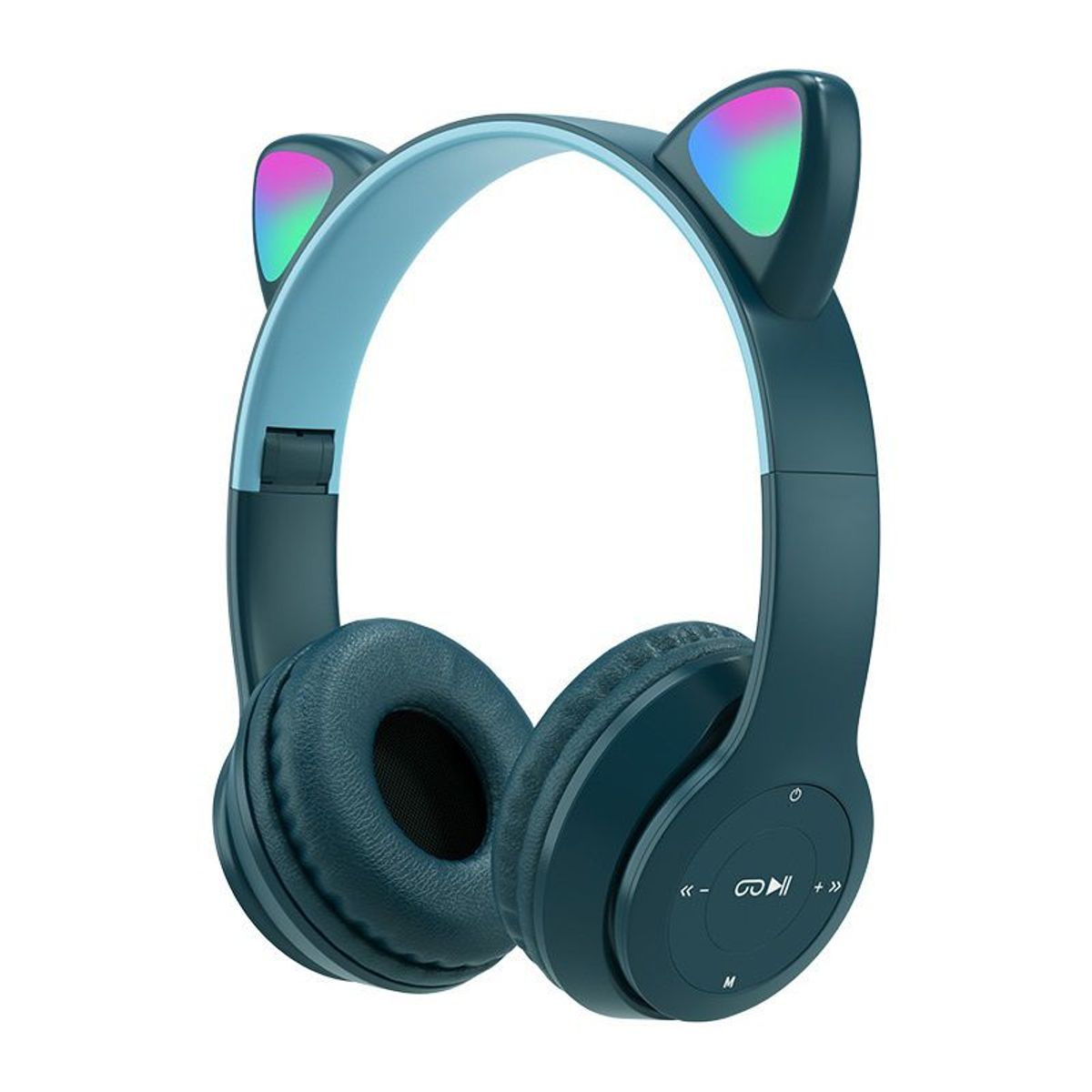 OEM - Auriculares inalámbricos Bluetooth con Orejas de Gato - Niños y Niñas