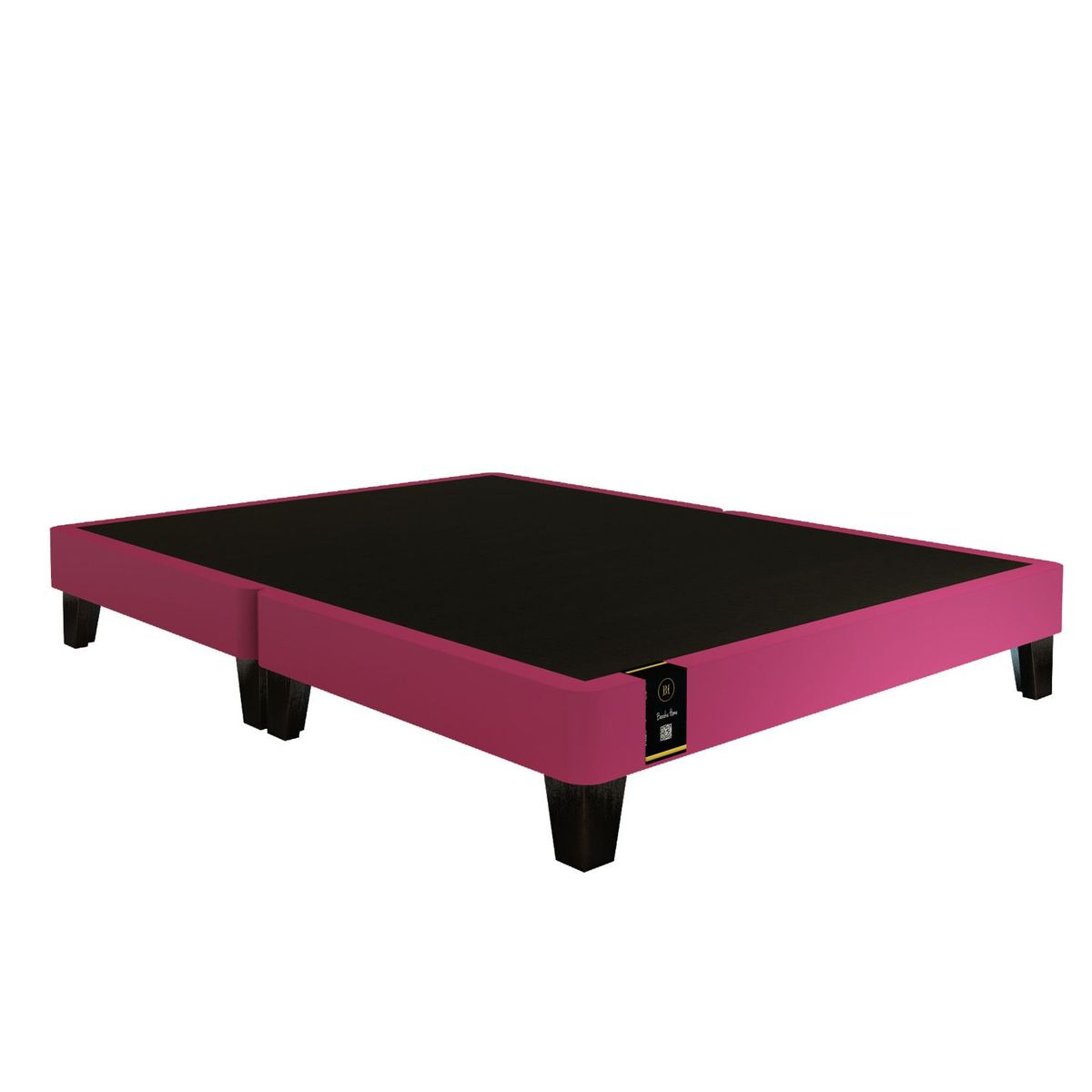 BARAKA HOME - Base De Cama Europea Carintia Queen Americano 1.53 x 2.03 - Fucsia